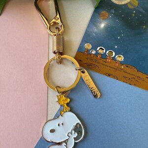 Peanuts Snoopy Key chain pendant NEW with tag
